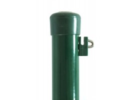 Plotový sloupek PRIMA lakovaný 48/3000 mm poplastovaný v barvě zelené RAL 6005