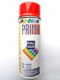 Sprej PRIMA RAL 3020 - dopravní červená