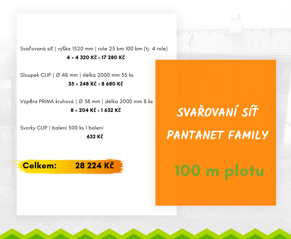 kolik stojí svařovaná síť
