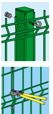 spojení nerezových panelu