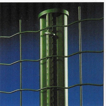 Plotový sloupek Bekaclip výška 2000 mm průměr 48 mm pozinkovaný s PVC vrstvou