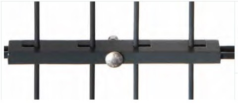 Panelová spojka | pro nekonečnou montáž 2D panelů - šroubovací, POZINK, délka 190mm