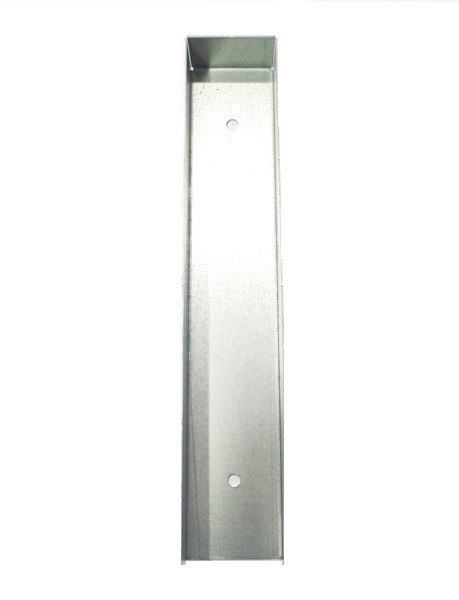 Pozinkovaný držák podhrabové desky koncový 30 cm