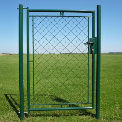 Branka PRIMA poplastovaná 1000/1800 mm v barvě zelené RAL 6005