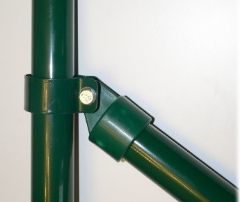 Tenisová vzpěra PRIMA 48/4750 mm poplastovaná v barvě zelené RAL 6005