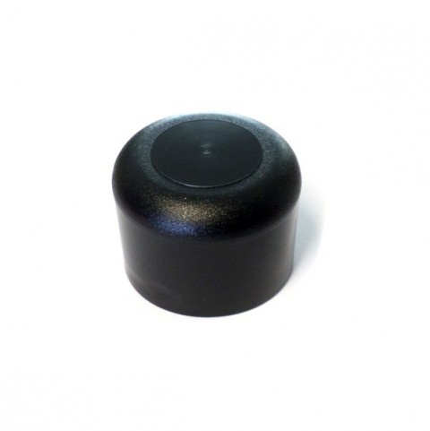Plastový klobouček na plotový sloupek Ø 38 mm v černé barvě