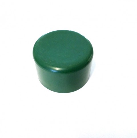 Plastový klobouček na plotový sloupek Ø 60 mm v zelené barvě