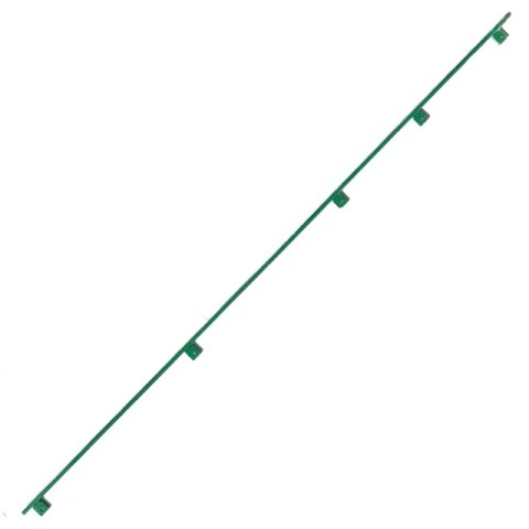 Rámeček z kulatiny k fasádě a brance univerzální 1000-1500 mm RAL6005 zelená
