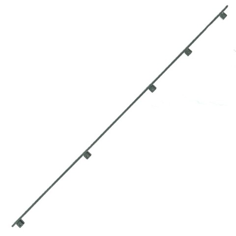 Rámeček z kulatiny k fasádě a brance univerzální 1000-1500 mm RAL7016 antracitová