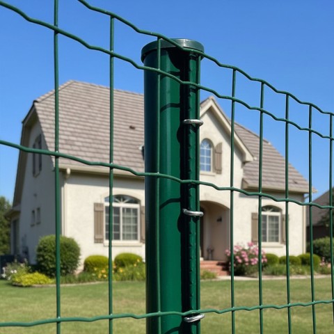 Plotový sloupek CLIP 48/2300 mm ke svařovaným sítím v zelené barvě