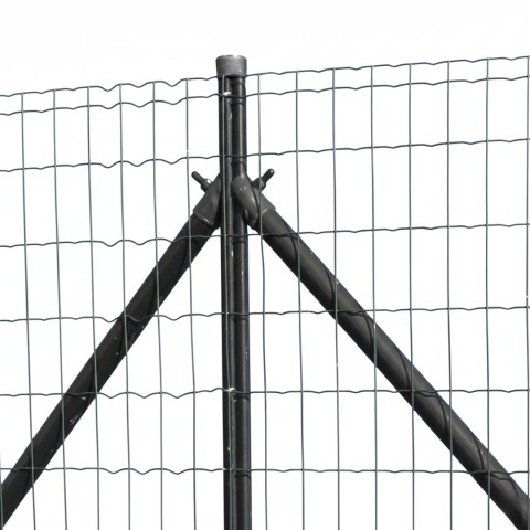 Plotová vzpěra CLIP 38/2000 mm v barvě antracit