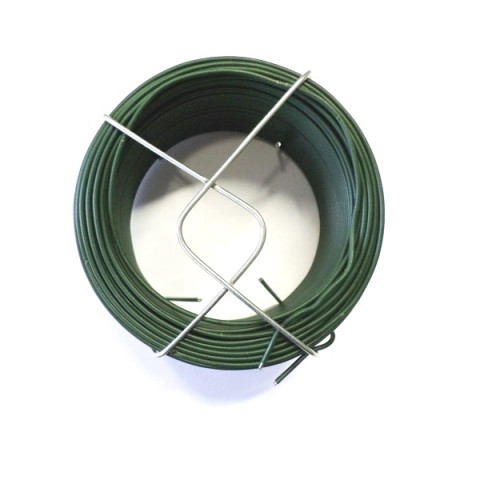 Drát vázací poplastovaný 1,4 mm/50 m v zelené barvě RAL 6005